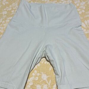 TNA Light Blue Bike Shorts